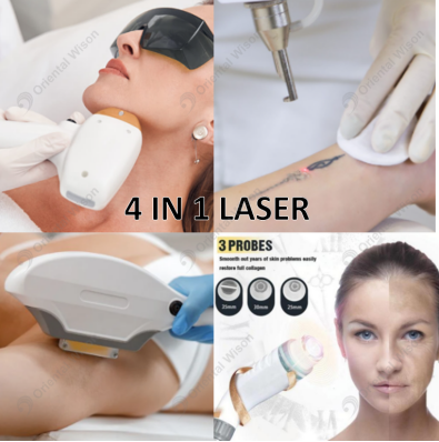 Каковы преимущества многофункциональной 4 в 1 диоде и yag ipl RF Machine?