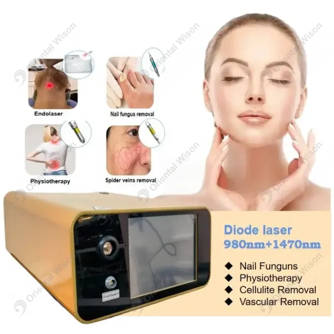 980 нм+1470nmdiode Laser Lepolys Machine