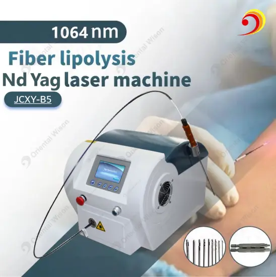 JCXY-B5 1064nm Nd Yag Лазерный липолиз Хирургический аппарат для похудения